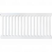 Трубчатый стальной радиатор КЗТО РС 1-500-16 секций 1/2 боковое подключение RAL9010