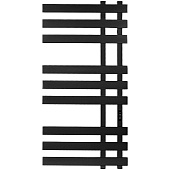 SHQ-N2QQ-010050 STOUT полотенцесушитель электрический  NEOSOUL quadro 100*50 Черный матовый