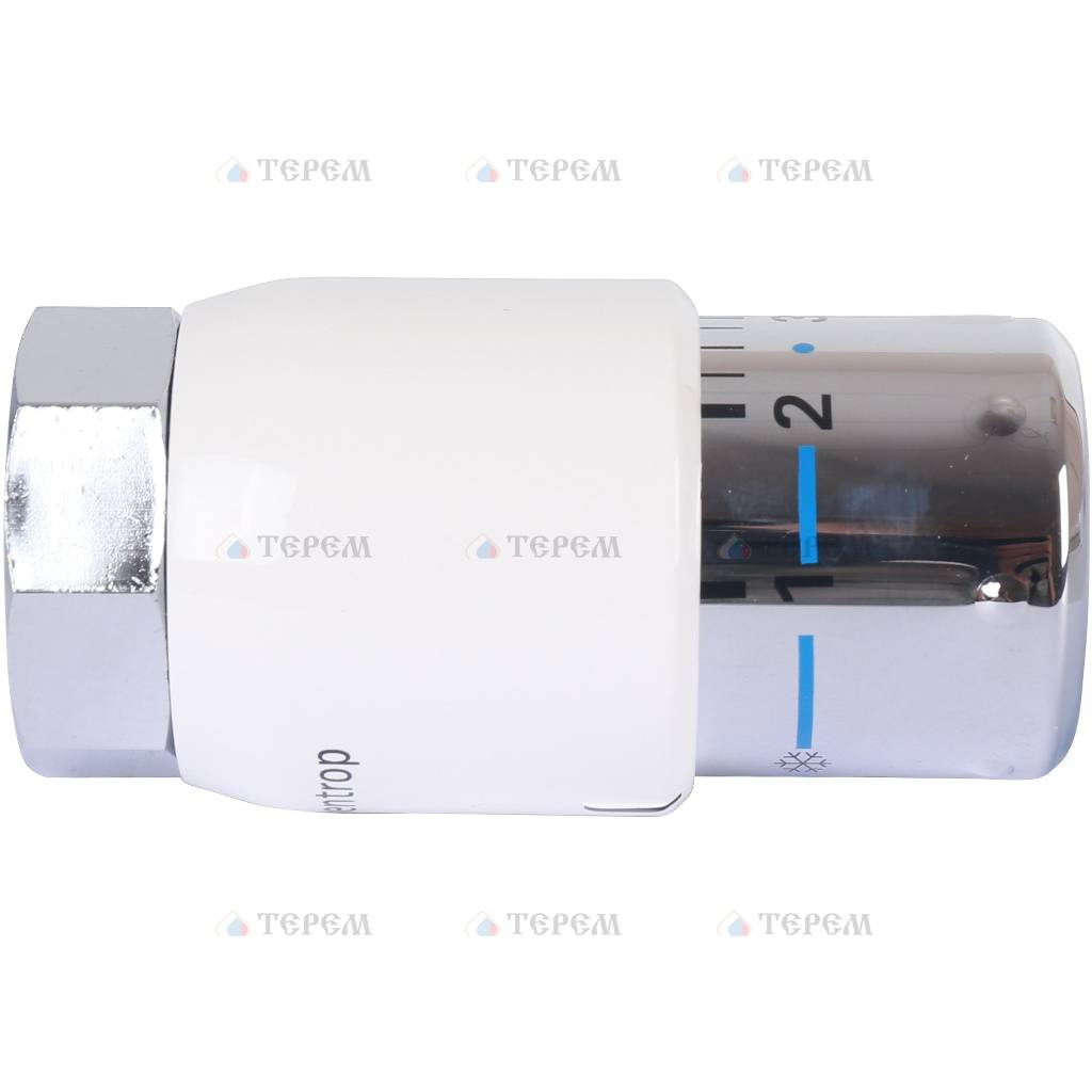 OVENTROP Головка термостатическая Uni SH белая/хромированная – купить в ...