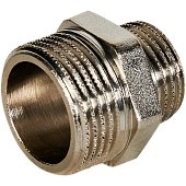 Ниппель НН STOUT переходной никелированный 3/4X1/2