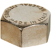 Заглушка STOUT ВР никелированная 1/2