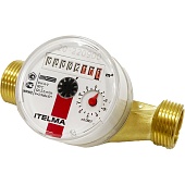 Счетчик горячей воды ITELMA (Ду=20мм, L=130мм, Qном=2,5 м3/ч)