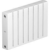 Радиатор биметаллический RIFAR SUPReMO 350 8 секций боковое подключение (белый RAL 9016)