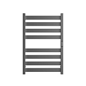 Полотенцесушитель STOUT электрический GRUNGE quadro 80*50 Графит