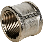 Муфта STOUT ВВ никелированная 1