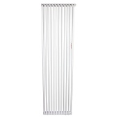 2-х трубчатый радиатор стальной ROMMER RST 2175/12 секций нижнее правое подключение RAL9016