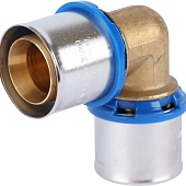 APE Угольник APE 90° 32х32 для металлопластиковых труб прессовой