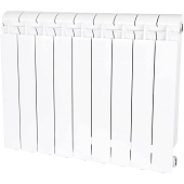 Радиатор алюминиевый Global VOX- R 500 9 секций боковое подключение (белый RAL 9010)