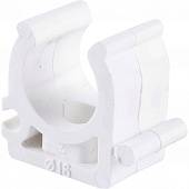 Крепление Kalde d=16 для полипропиленовых труб под сварку (цвет белый)