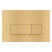 Кнопка управления AlcaPlast для скрытых систем инсталляциизолотой матовый M57-G-M