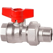 Кран шаровой Cimberio 346/16 1 серии Т16 полнопроходной с разъемным соединением PN50 BН бабочка