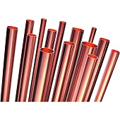 Труба медная неотожженная HAILIANG D 28 x 1,0 EN 1057, в штангах по 5 м