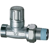 Прямой запорный вентиль FAR (Loctite) М24х19 / 1/2