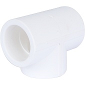 Тройник Kalde d=32 для полипропиленовых труб под сварку (цвет белый)