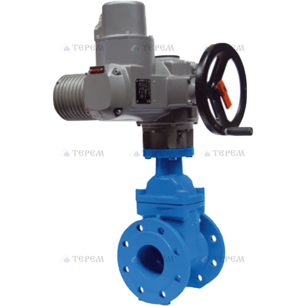 Задвижка фланцевая JAFAR DN200 PN10 EN-GJS-400-15 EPDM с ...