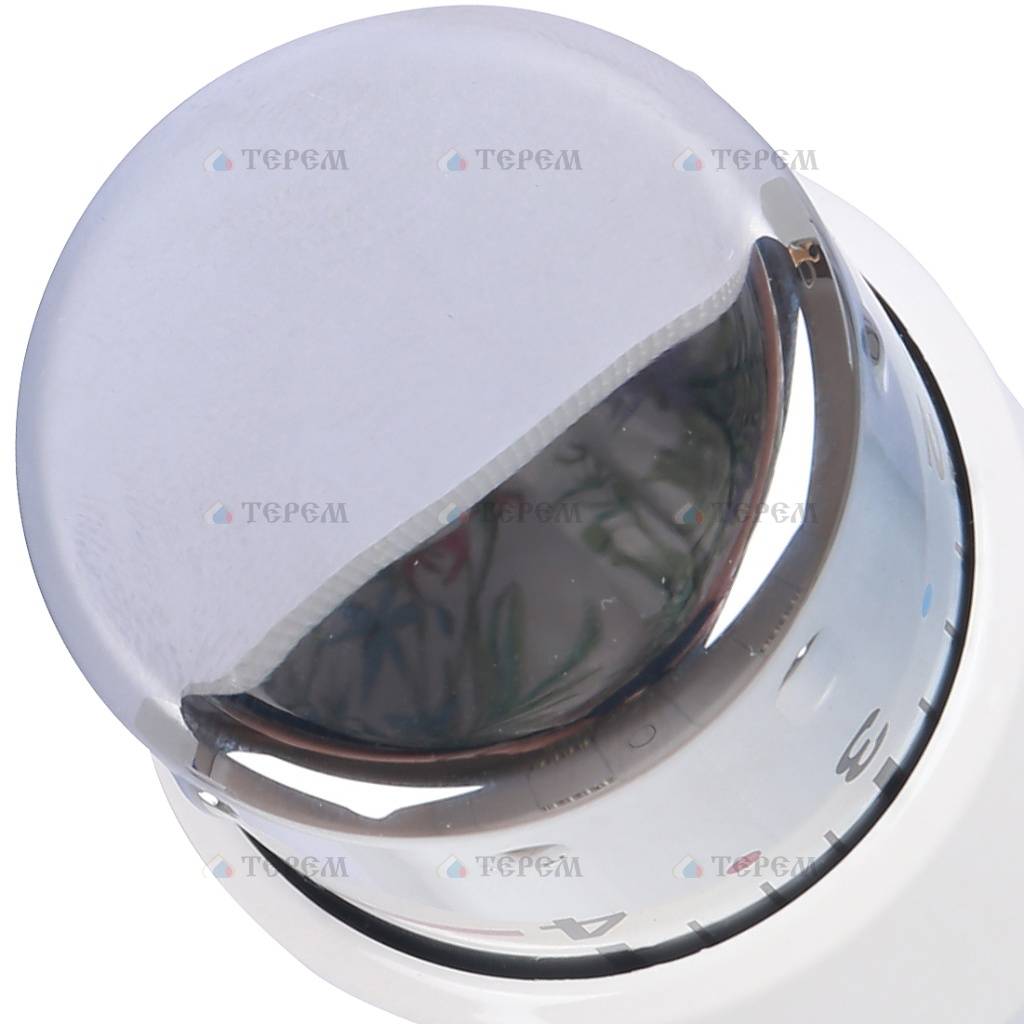 OVENTROP Головка термостатическая Uni SH белая/хромированная – купить в ...