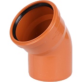 Отвод Sinikon D110 x 45° для нар. канализации
