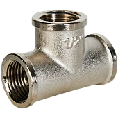 Тройник STOUT ВВ никелированный 1/2