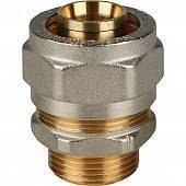 Переходник STOUT с наружной резьбой 3/4 х26 для металлопластиковых труб винтовой