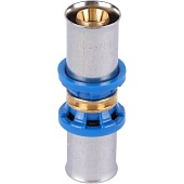 Муфта APE соединительная равнопроходная 16х16 для металлопластиковых труб прессовой