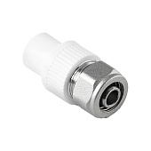 Переход Pro Aqua d=20x16 PP-R на PEX или металлопластиковую трубу серый PA76008PG