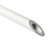 *PA30012PR Pro Aqua d= 32 PP-R Труба армированная фольгой SDR 5 Белая 4м