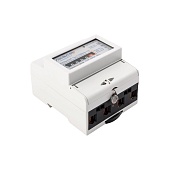 Счётчик электрической энергии однофазный электронный «Пульсар» 1ш-1-5/60-0-1-0 однотарифный, механический индикатор, 60A, МПИ 16лет, гарантия 5лет