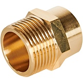 Переход JINTIAN ВП-НР 22x3/4 из латуни под пайку JT-142432234