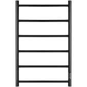 Полотенцесушитель STOUT электрический JAZZ quadro 80*50 Черный матовый