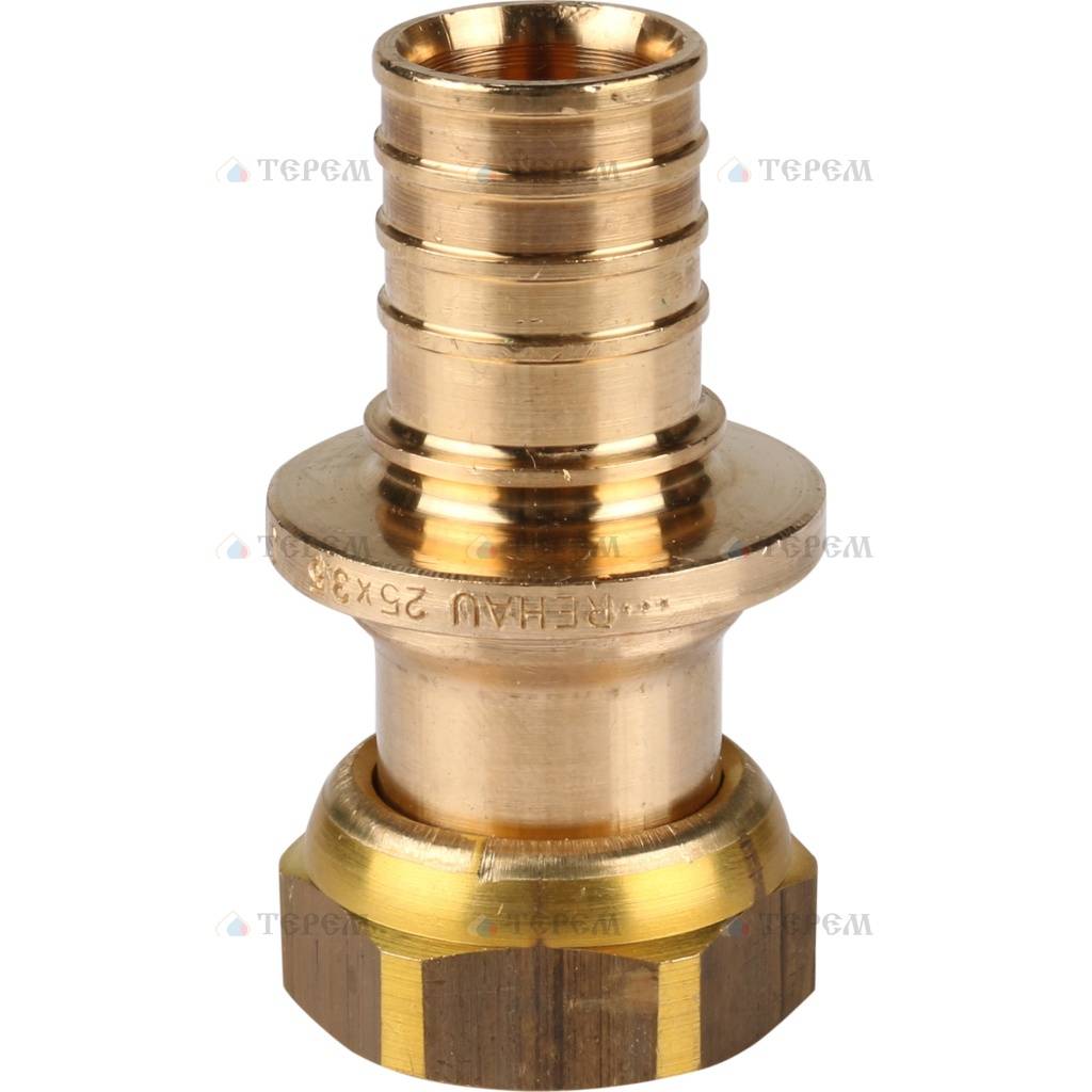 REHAU RAUTITAN Фитинги Переходник с накидной гайкой 25-G 3/4 RX+ для ...