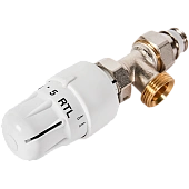 Вентиль в комплекте с термостатической головкой Meibes RTL угловой 1/2 x 3/4 F11883