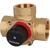 3-х ходовой смесительный клапан ROMMER 1 1/2  KVs 25