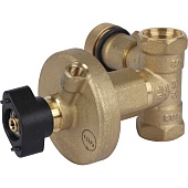 Клапан балансировочный БРОЕН DP DN 025 PN 25 в комплекте с импульсной трубкой и дренажным краном