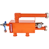 RDG-1015-004003 ROMMER Гидравлическая стрелка с накидными гайками 1 1/2 , 3,0 м3/час в теплоизоляции
