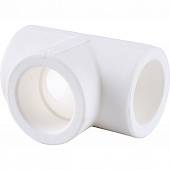 Тройник Kalde d=32 для полипропиленовых труб под сварку (цвет белый)