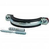 Комплект STOUT хомут+шпилька шуруп +дюбель пластиковый 3 (87-94)