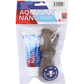 СантехМастерГель Aquaflax nano (наборы со льном в пакетах), 30г. тюбик+15г. лён