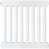 Трубчатый стальной радиатор КЗТО РС 1-500-8 секций 1/2 боковое подключение RAL9010