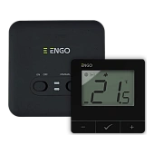 Беспроводной Терморегулятор ENGO Controls E20i-B Wi-Fi, на батарейках, черный