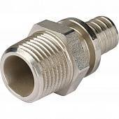 Переходник РЕХАУ RAUTITAN из нерж. стали с наружной резьбой 16 - R 1/2 для труб из сшит полиэтил аксиальный