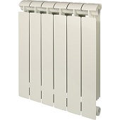 Радиатор биметаллический Global STYLE EXTRA 500 6 секций боковое подключение (белый RAL 9010)