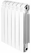 Радиатор алюминиевый Global VOX- R 350 9 секций боковое подключение (белый RAL 9010)