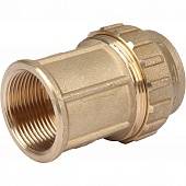 Муфта TIEMME с внутренней резьбой 40х1 1/4 для труб ПНД винтовой