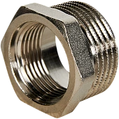 Футорка STOUT никелированная 1 X3/4