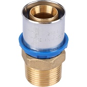 Переходник APE с наружной резьбой 3/4 х26 для металлопластиковых труб прессовой