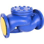 Клапан обратный подъемный ZETKAMA 287A Ду150 Ру16 фланцевый из чугуна