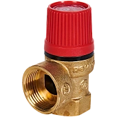 Клапан предохранительный ROMMER для отопления 2.5 бар 1/2 x3/4