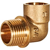 Угловой переход JINTIAN ВП-НР 18x1/2 из латуни под пайку JT-140921812