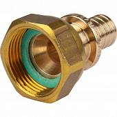 Переходник РЕХАУ RAUTITAN с накидной гайкой 16-G 3/4 RX+ для труб из сшитого полиэтилена аксиальный