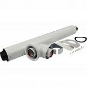 Комплект коаксиальный STOUT для прохода через стену (60/100, 850 мм)